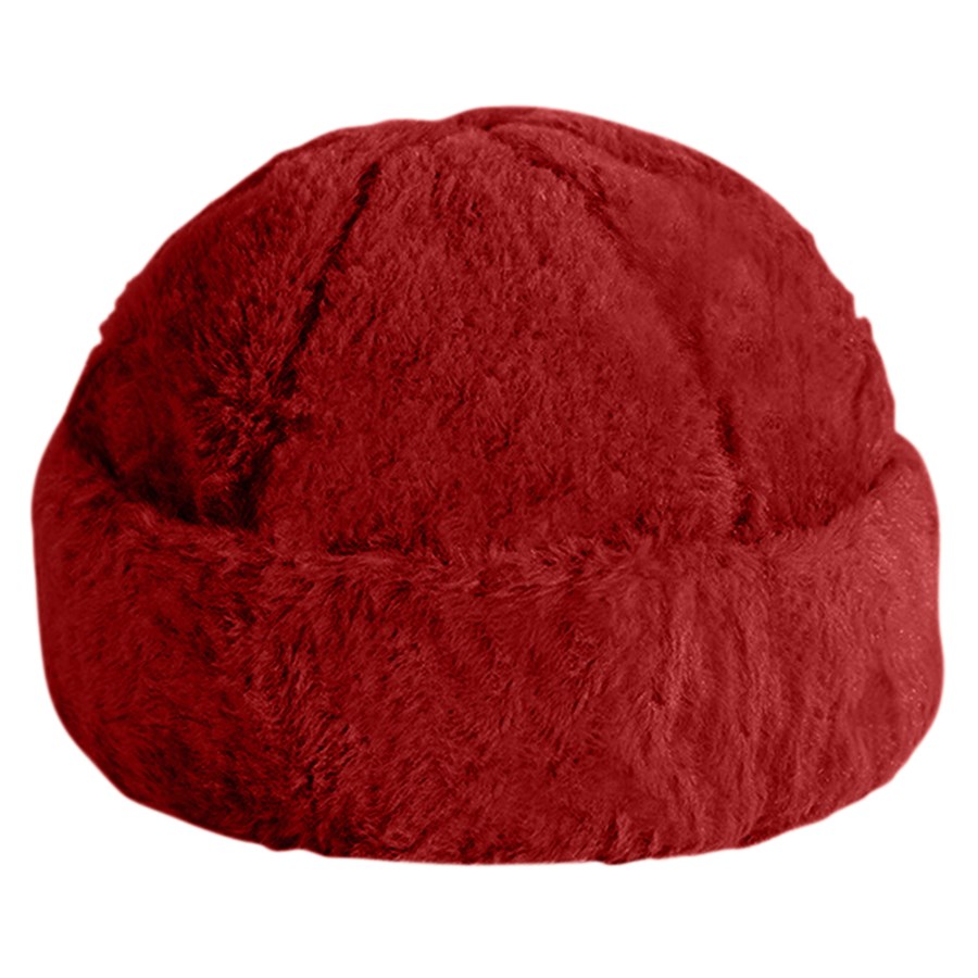 Faux Fur Beanie with Custom Logo 2