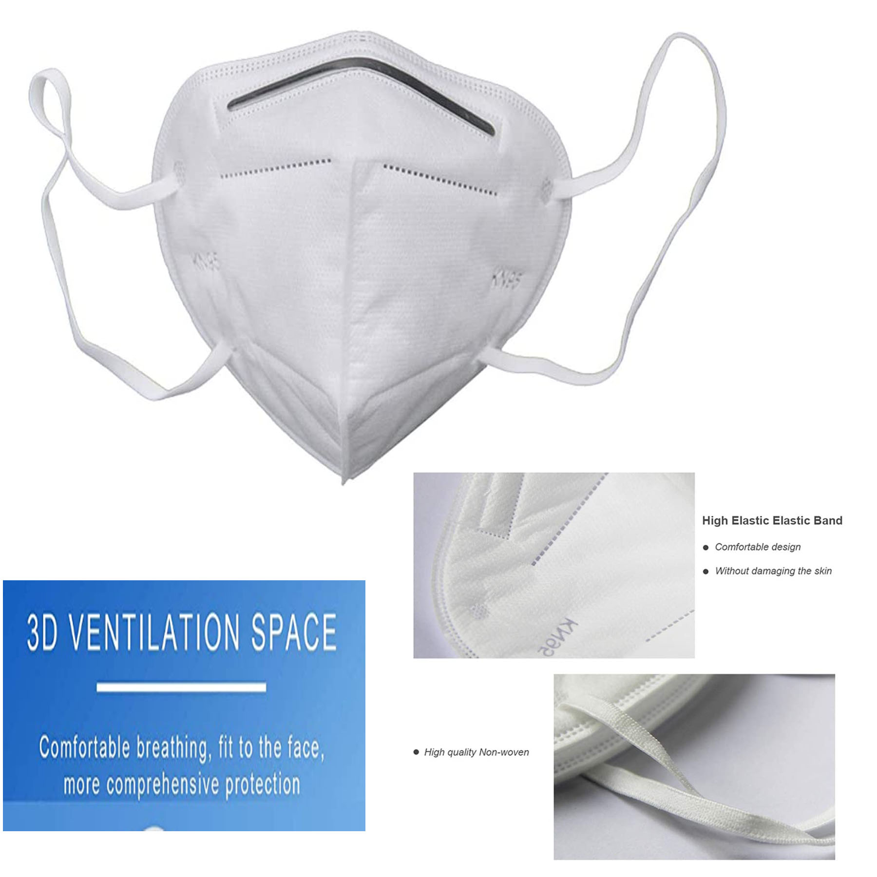 Face Mask 5 Layer Filtering Protection PM 2.5 Mask 2