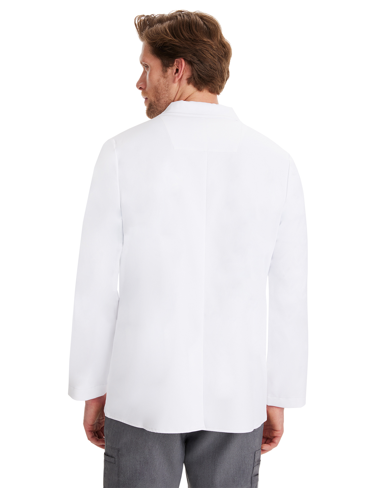 Healing Hands - The White Coat - Men's Five-Pocket 30.5" Leo Consultation Lab Coat 2