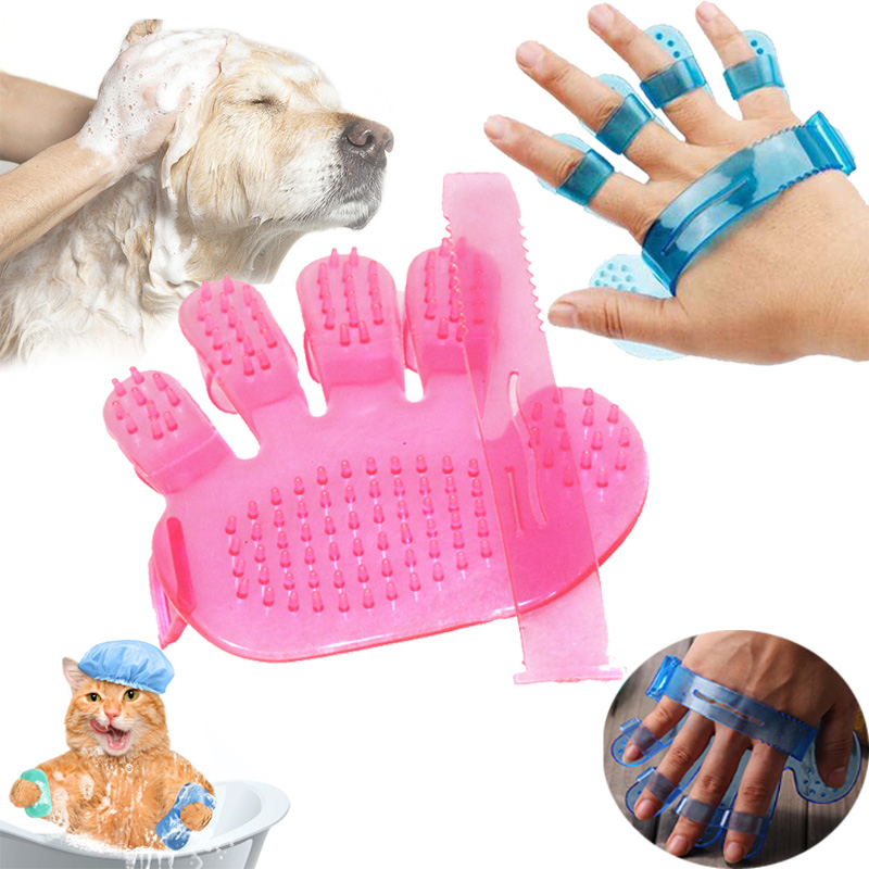 Pet Massage Bath Brush & Gloves 2