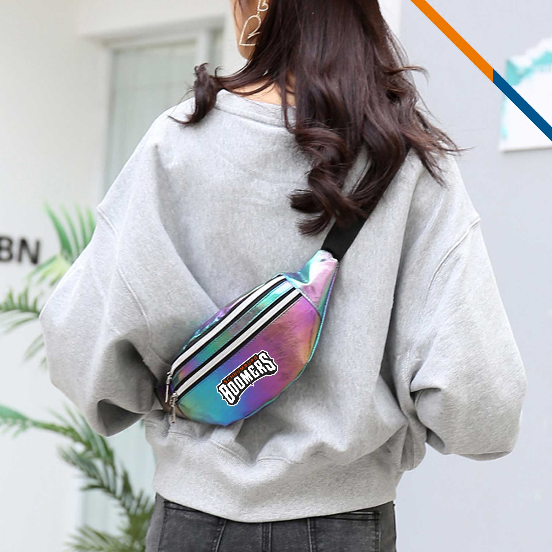 Wayne Iridescent Fanny Pack 6