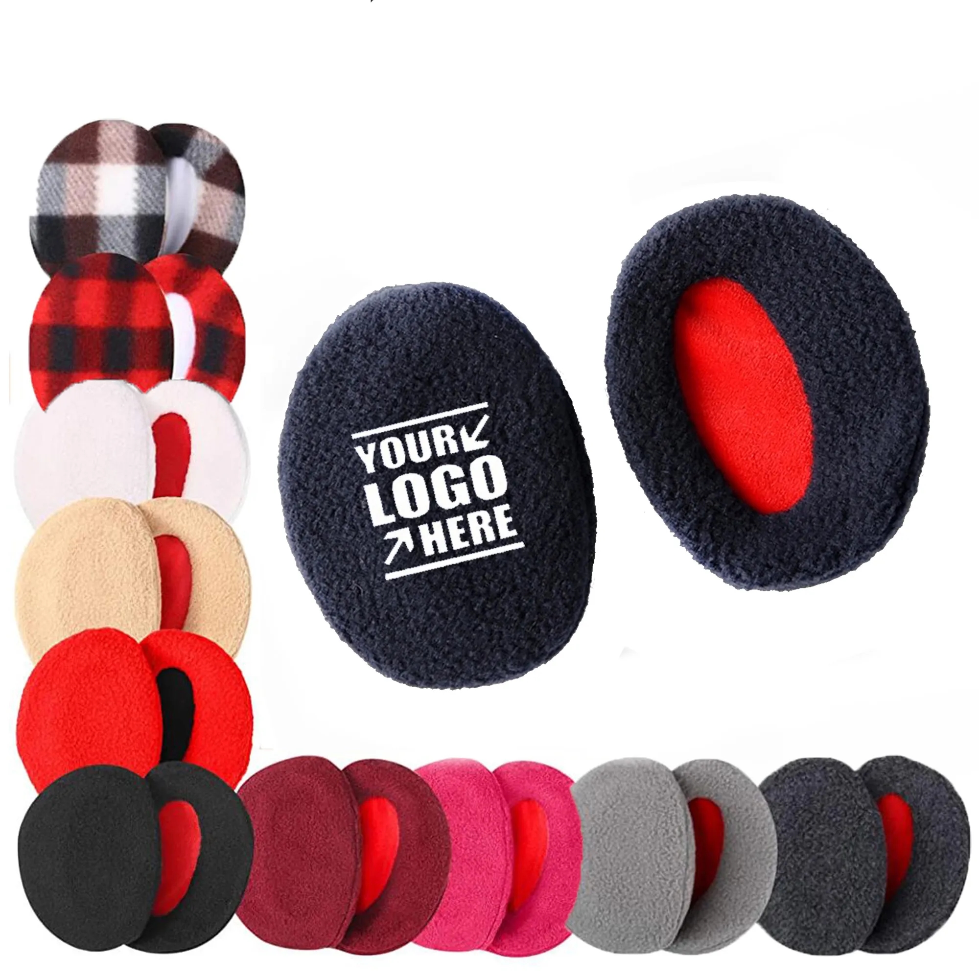 Bandless Fleece Ear Muffs 3