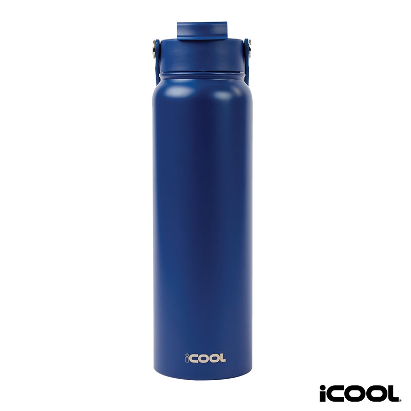 iCOOL® Glenwood 35 oz. Double Wall, Recycled Stainless Steel Water Bottle 5