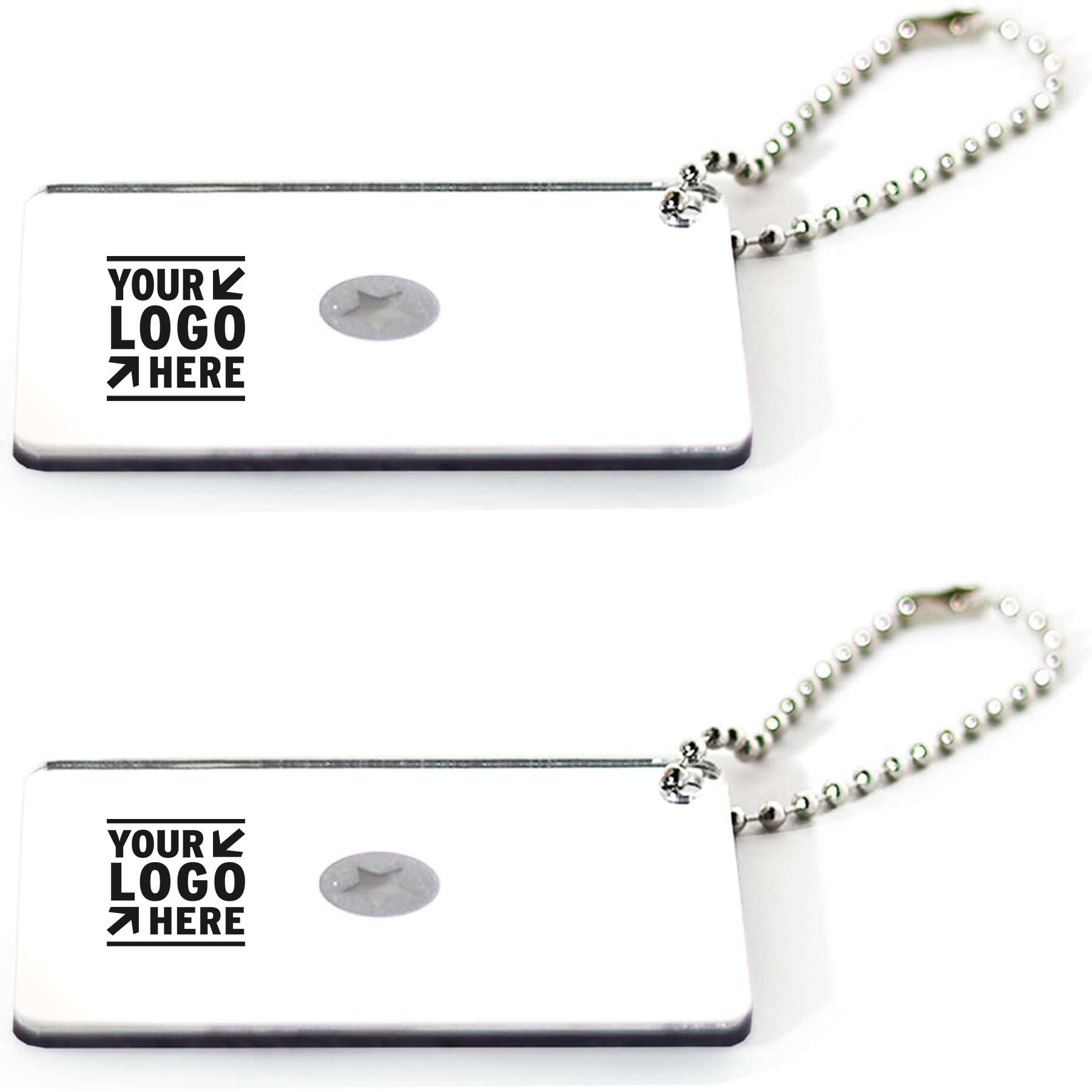 2 Pieces Signal Mirror Survival Reflective Outdoor Multifunctional Signal Emergency Rescue Mirror