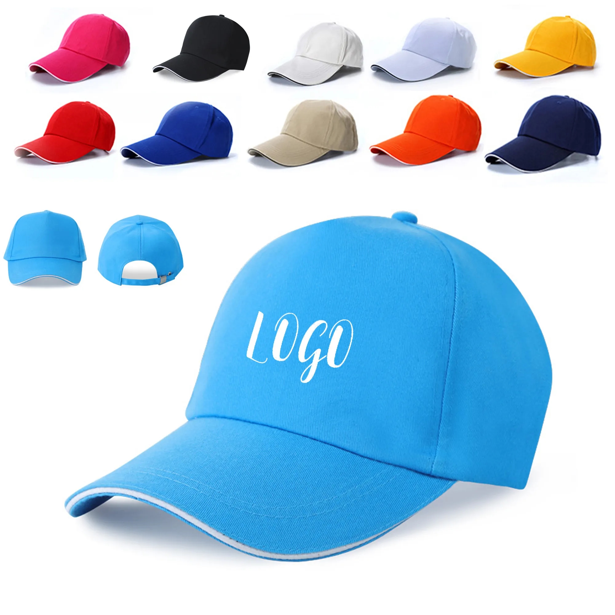 Outdoor 5 Panel Structured Baseball Cap 6