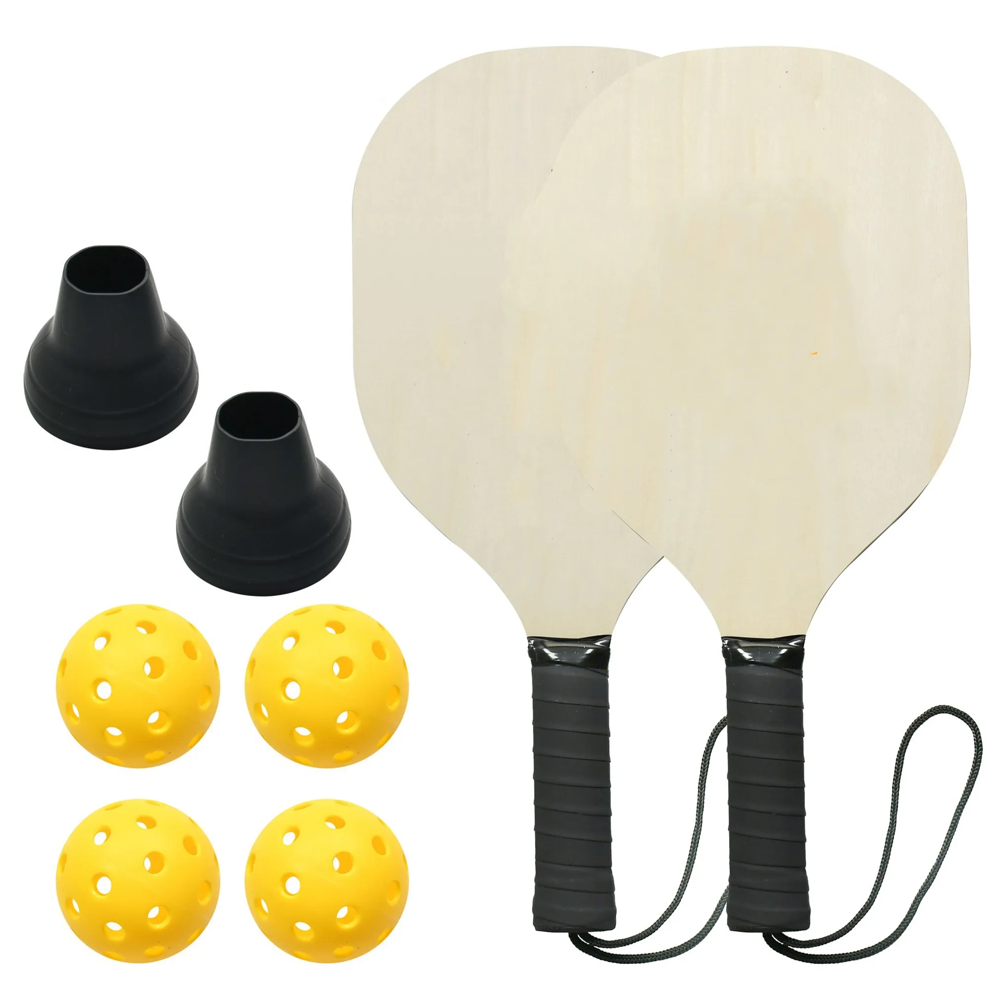 Fiberglass/Carbon Fiber/Wooden Pickleball Racket Paddle 9