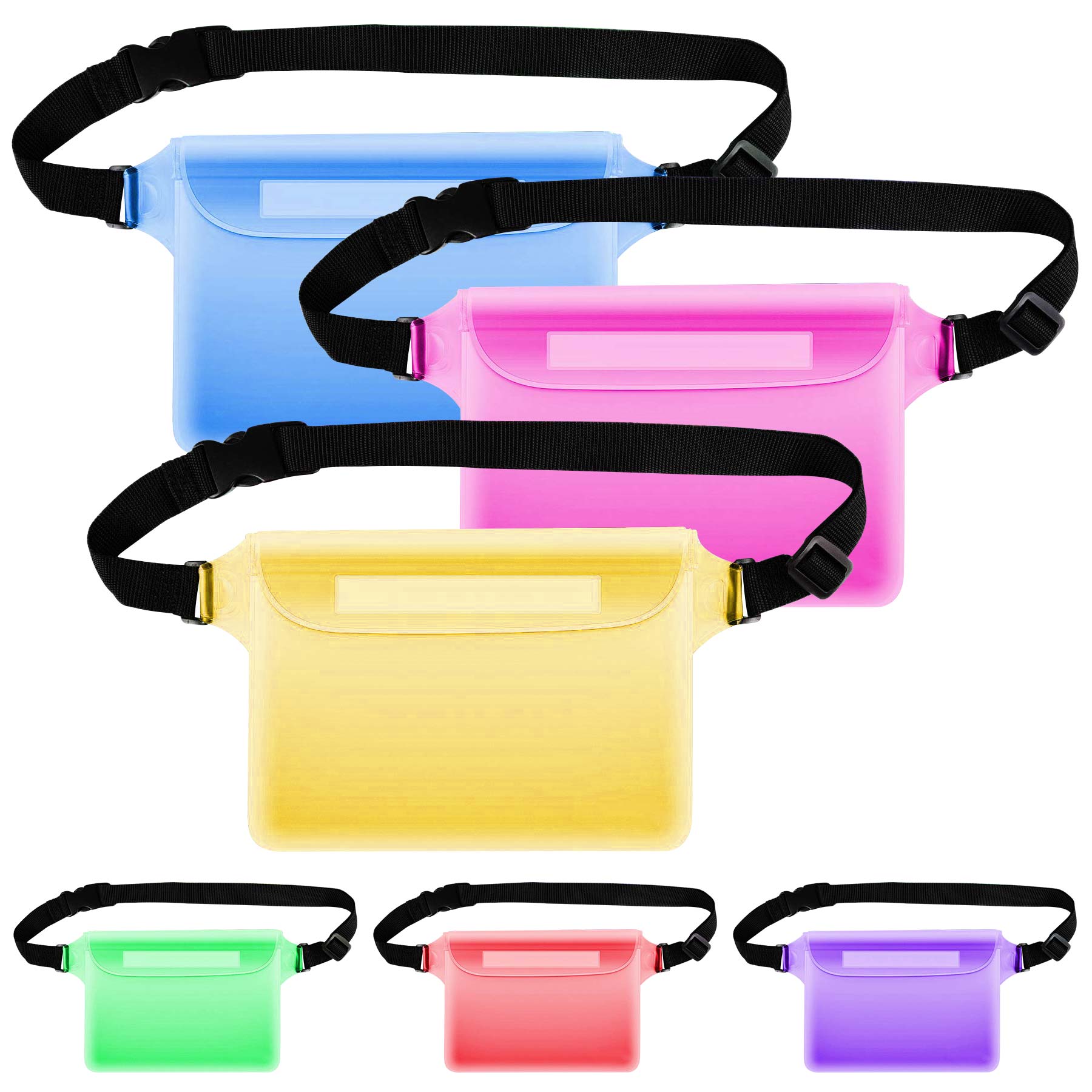 Adjustable Waterproof Pouch Waist Bags Protector 1