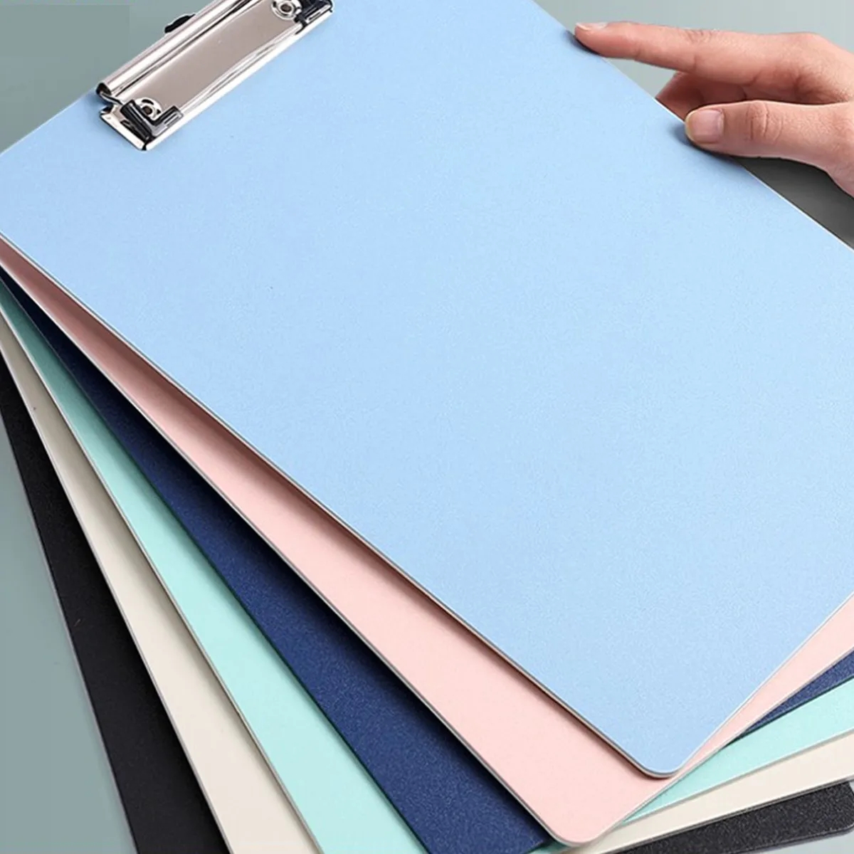 A4 File Writing Board Clipboard with Metal Clip 4