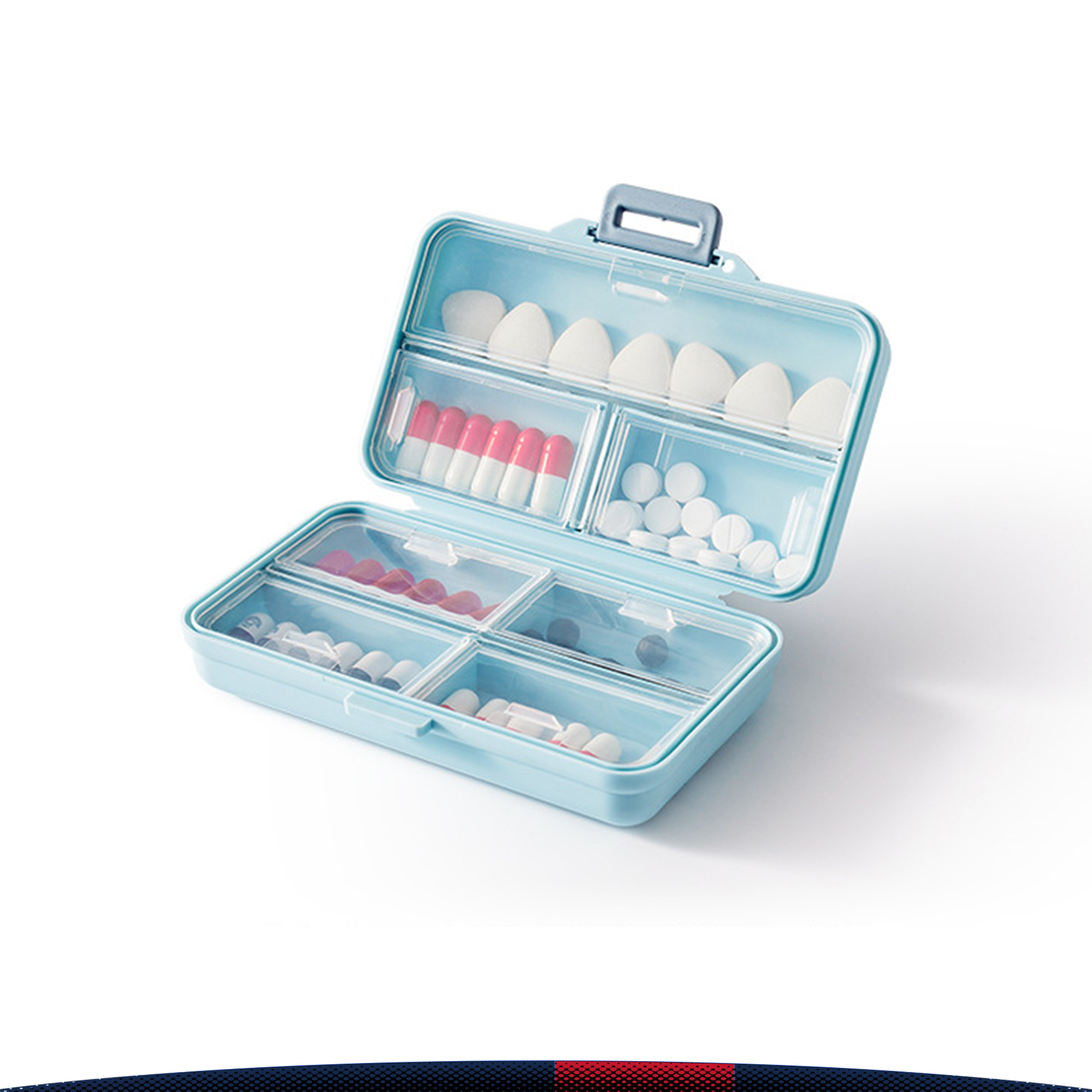 Rectangular Pill Case 4