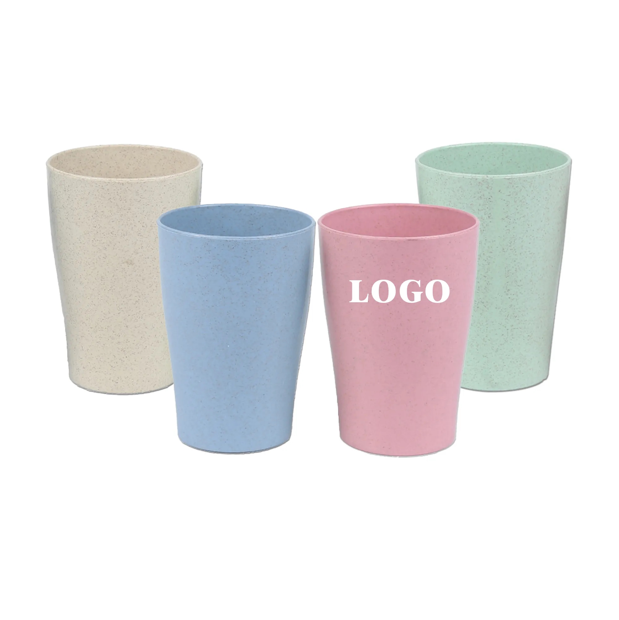 Wheat Straw Toothbrush Cup MOQ 100PCS 2