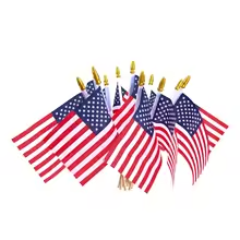 Premium Polyester Patriotic American Flag 1