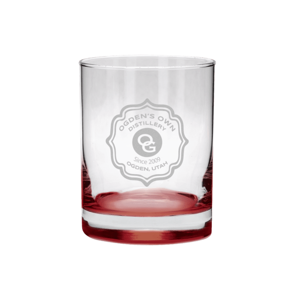 Cask Strength 13.5 oz Libbey Heavy Base Whiskey Rocks Glass 19