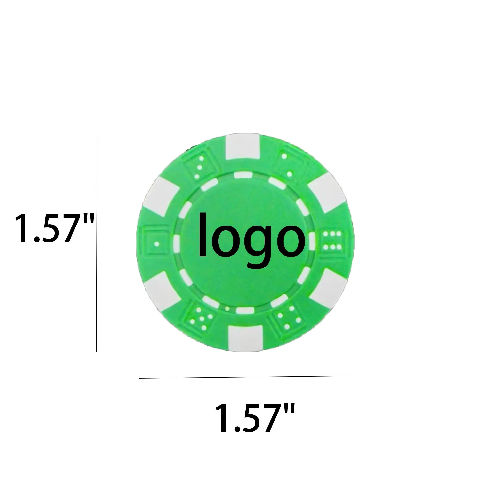 EntertaInment Custom ABS Plastic Chips 2