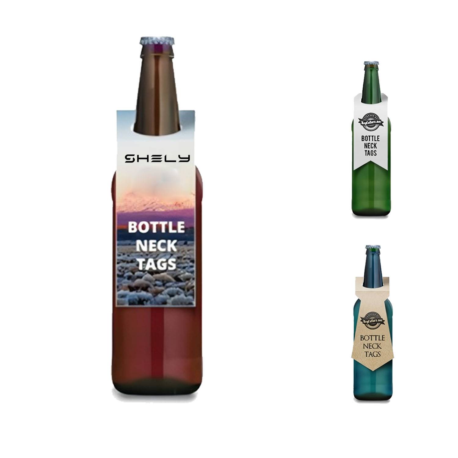 Custom Wine Bottle Card 2