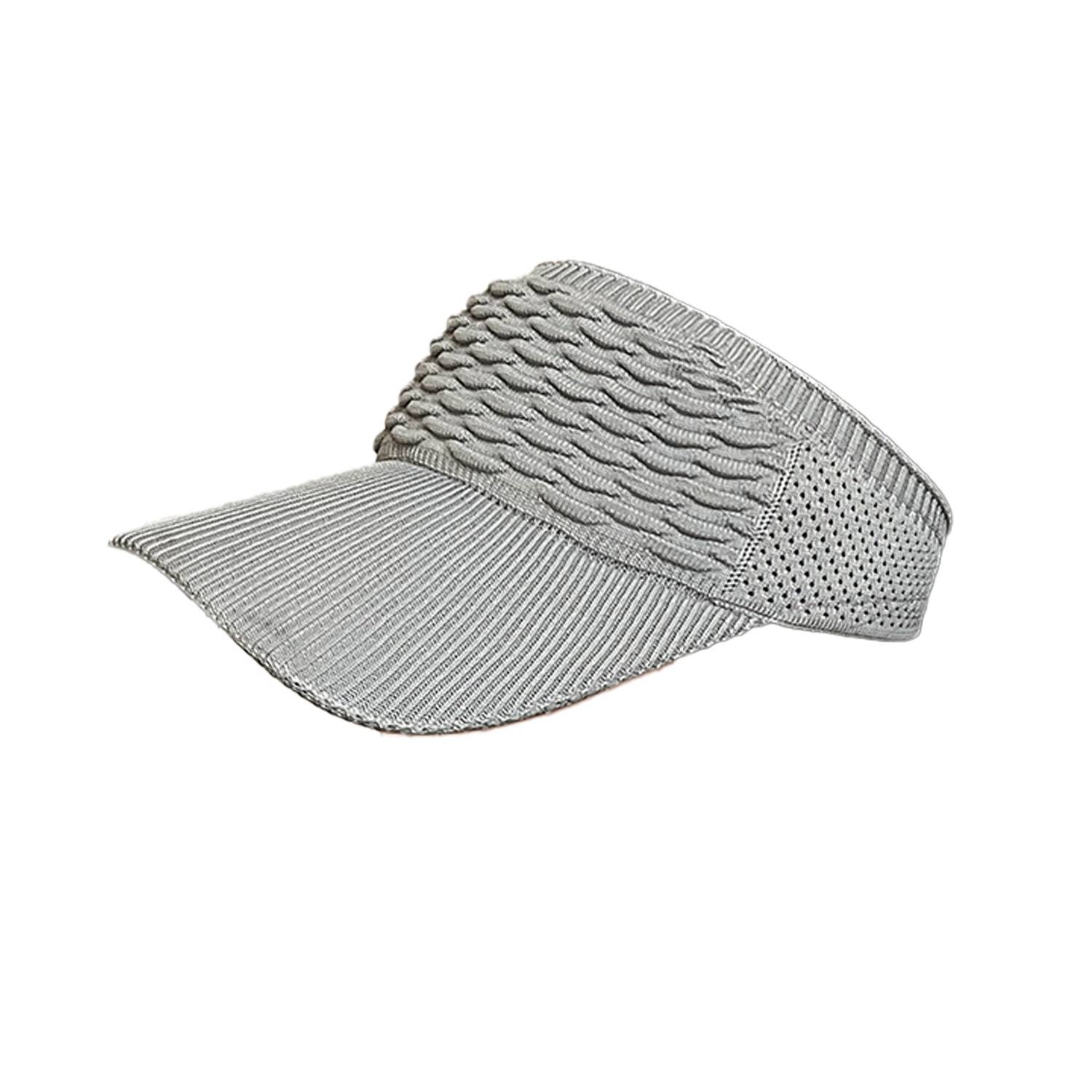 Semi-Hollow Women Sun Visor Hat – Lightweight & Adjustable 7