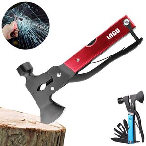 Multi Emergency Hammer With Axe 2