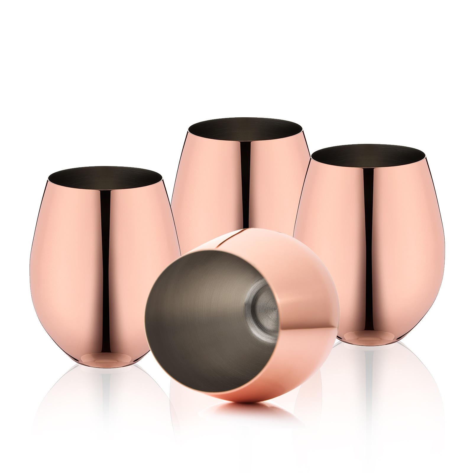 Stainless Steel Wine Glasses 5