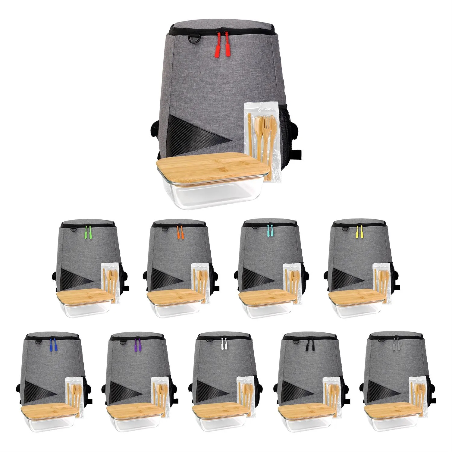 Bamboo Backpack Set 13
