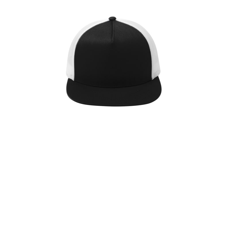 Sport-Tek YP Classics 5-Panel Classic Trucker Mesh Back Cap. 12