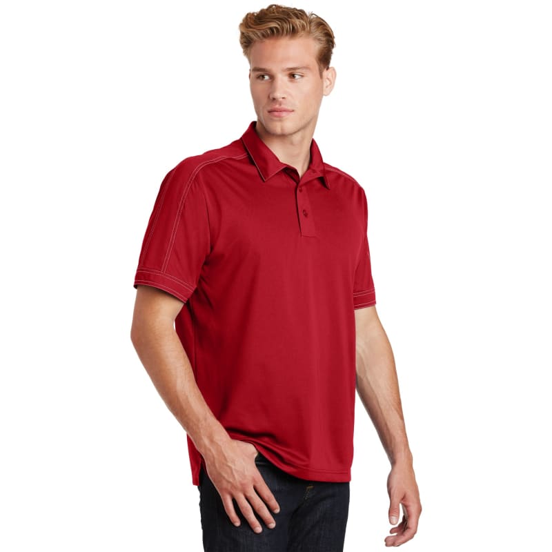 Sport-Tek Contrast Stitch Micropique Sport-Wick Polo. 22