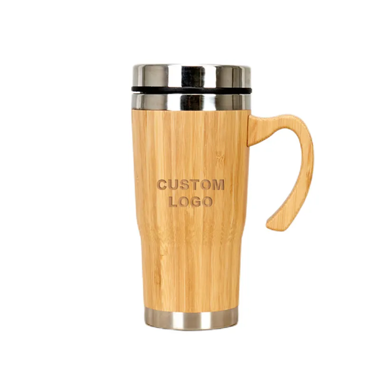 Bamboo Travel Coffee Tumbler 4