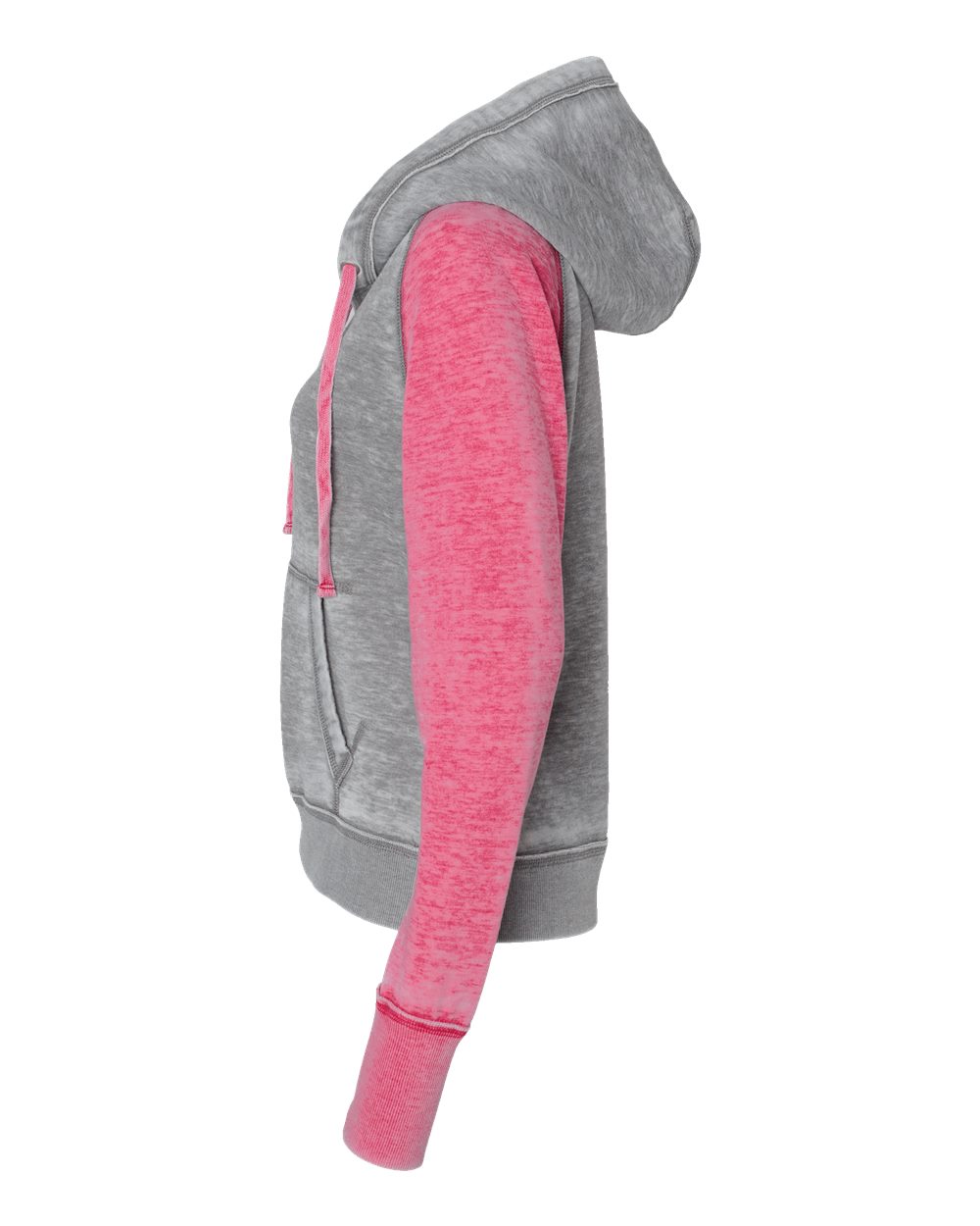 Women's Zen Fleece Raglan Hooded Sweatshirt - 8926 3