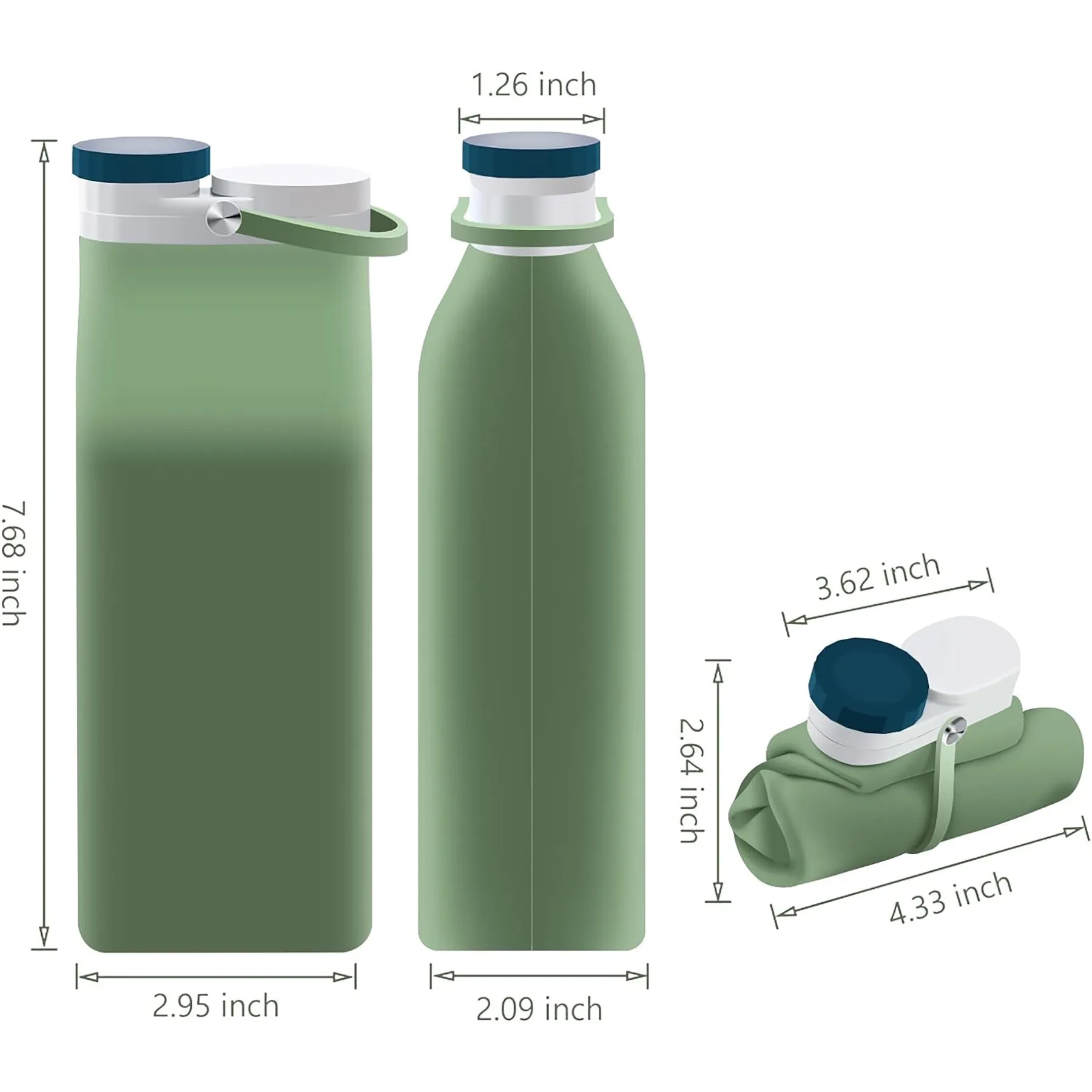 Collapsible Travel Water Bottle 7
