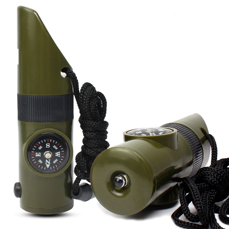 7 in 1whistle outdoor survival supplies 6