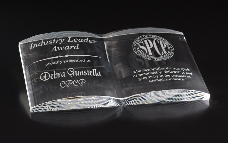Designer Crystal Open Book Award 2