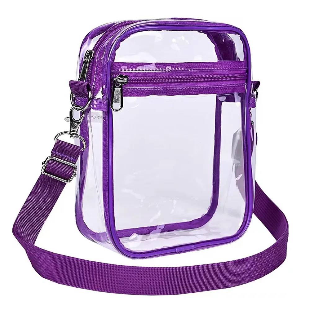 Clear PVC Transparent Crossbody Bag 3