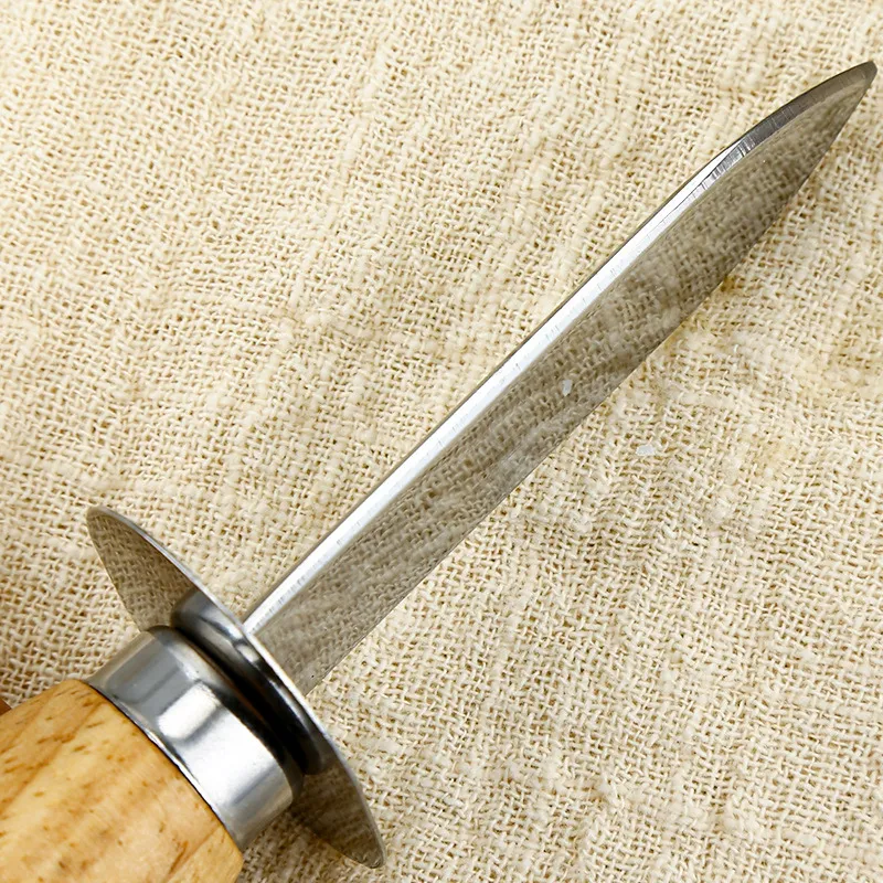 Wooden Handle Oyster Shucking Knife 11