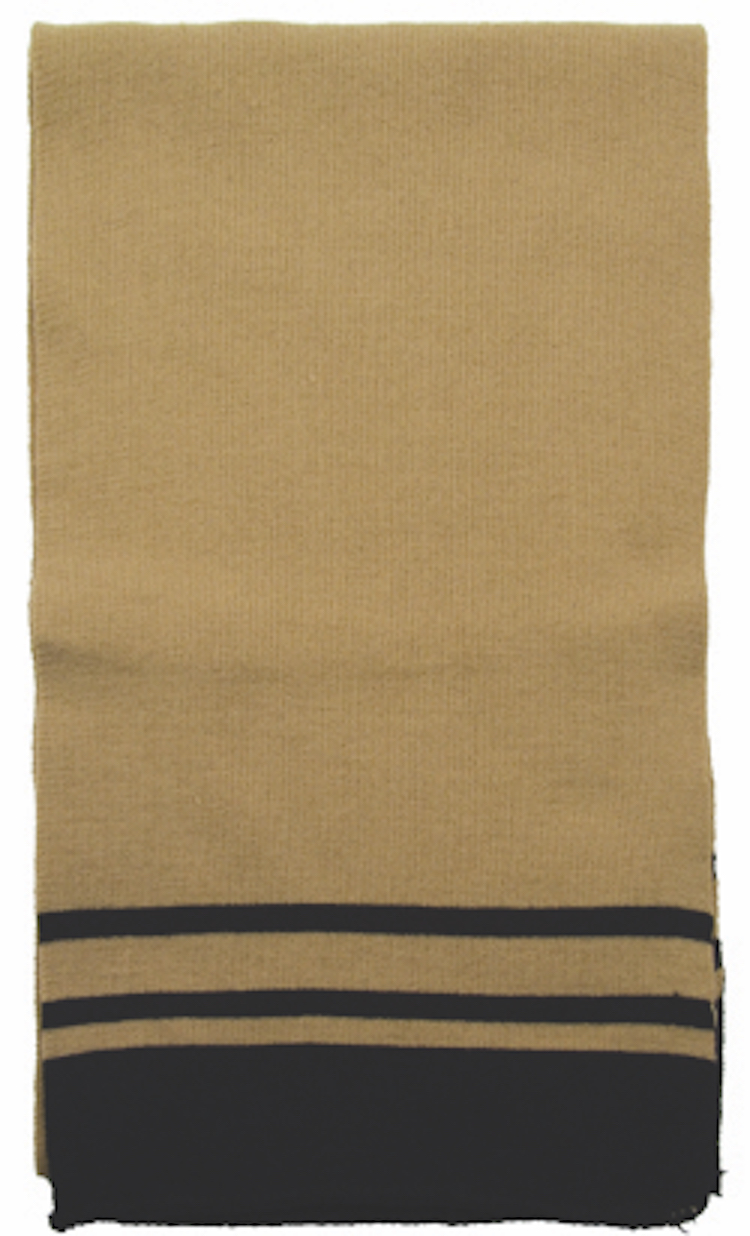 Deluxe Acrylic Scarf w/Striped End Design 2