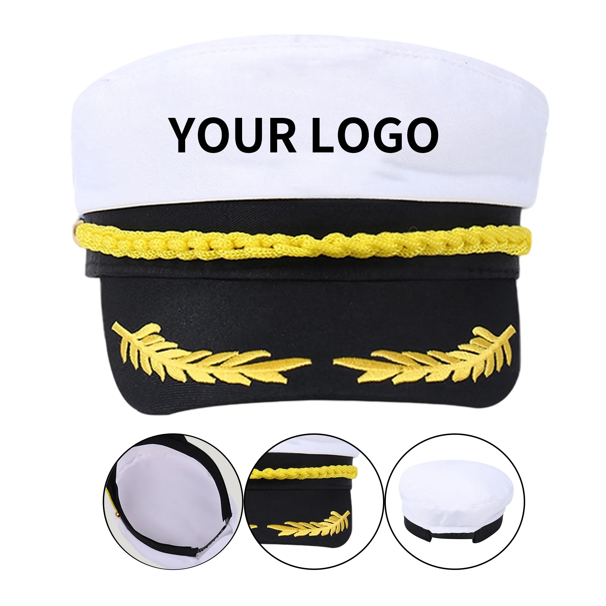 Polyester Captain Hat 4