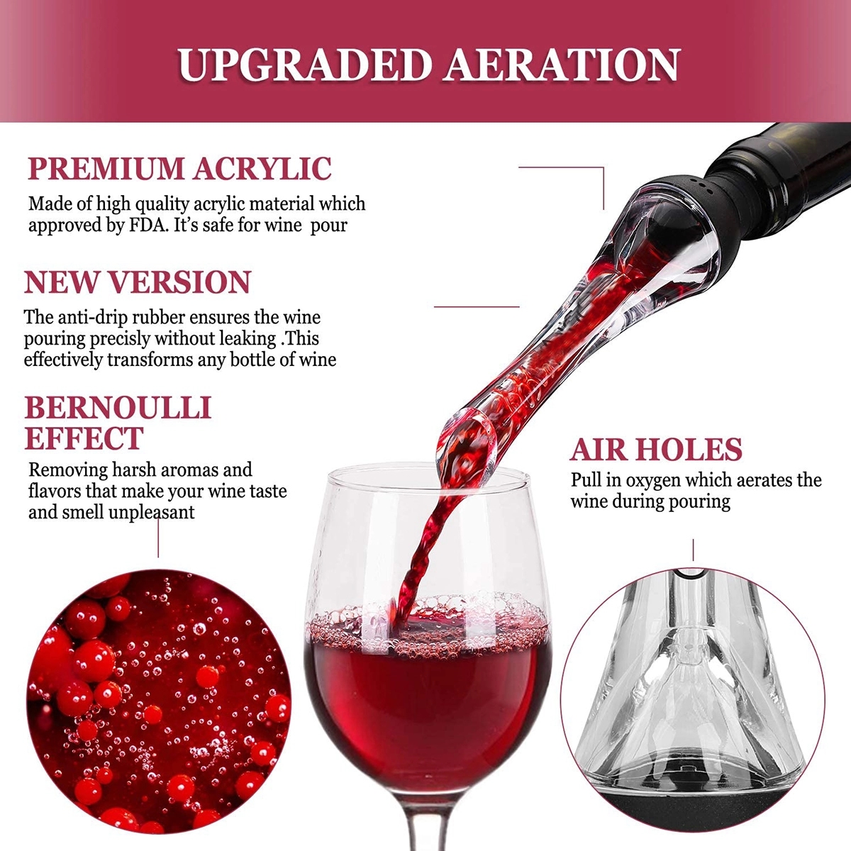Premium Wine Aerator Pourer 4