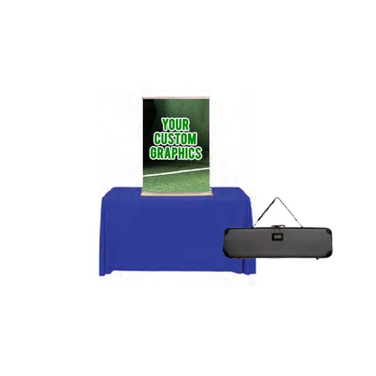 Retractable Tabletop Banner 36in x 36in Graphic 2