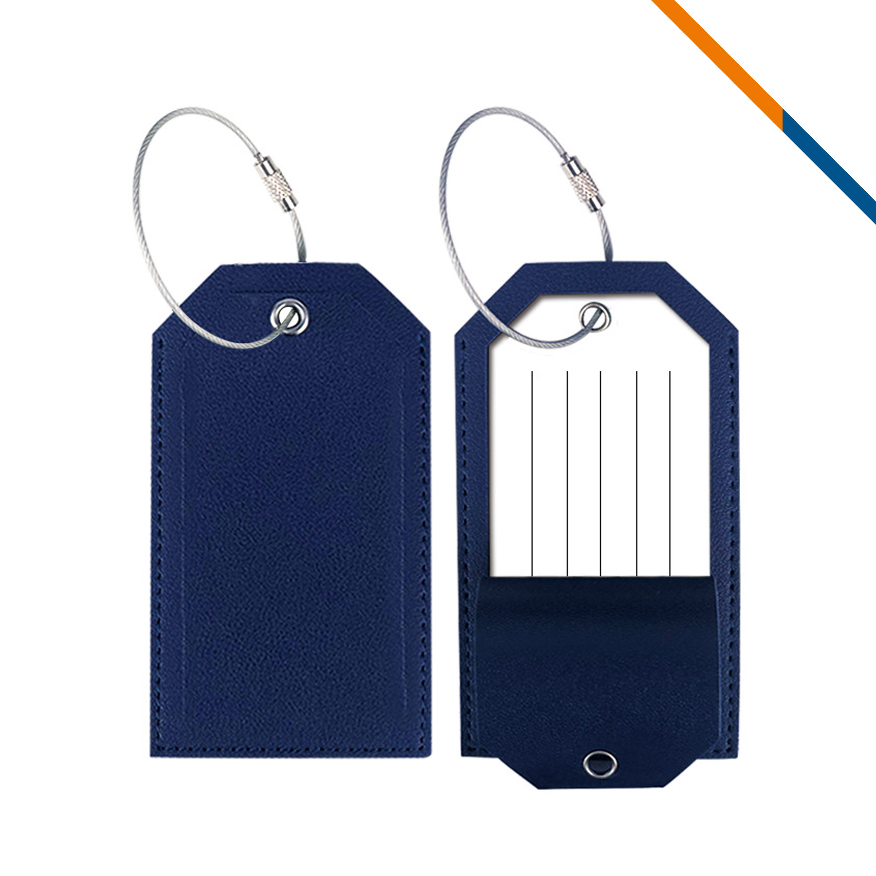 Glimpse PU Leather Luggage Tag 9
