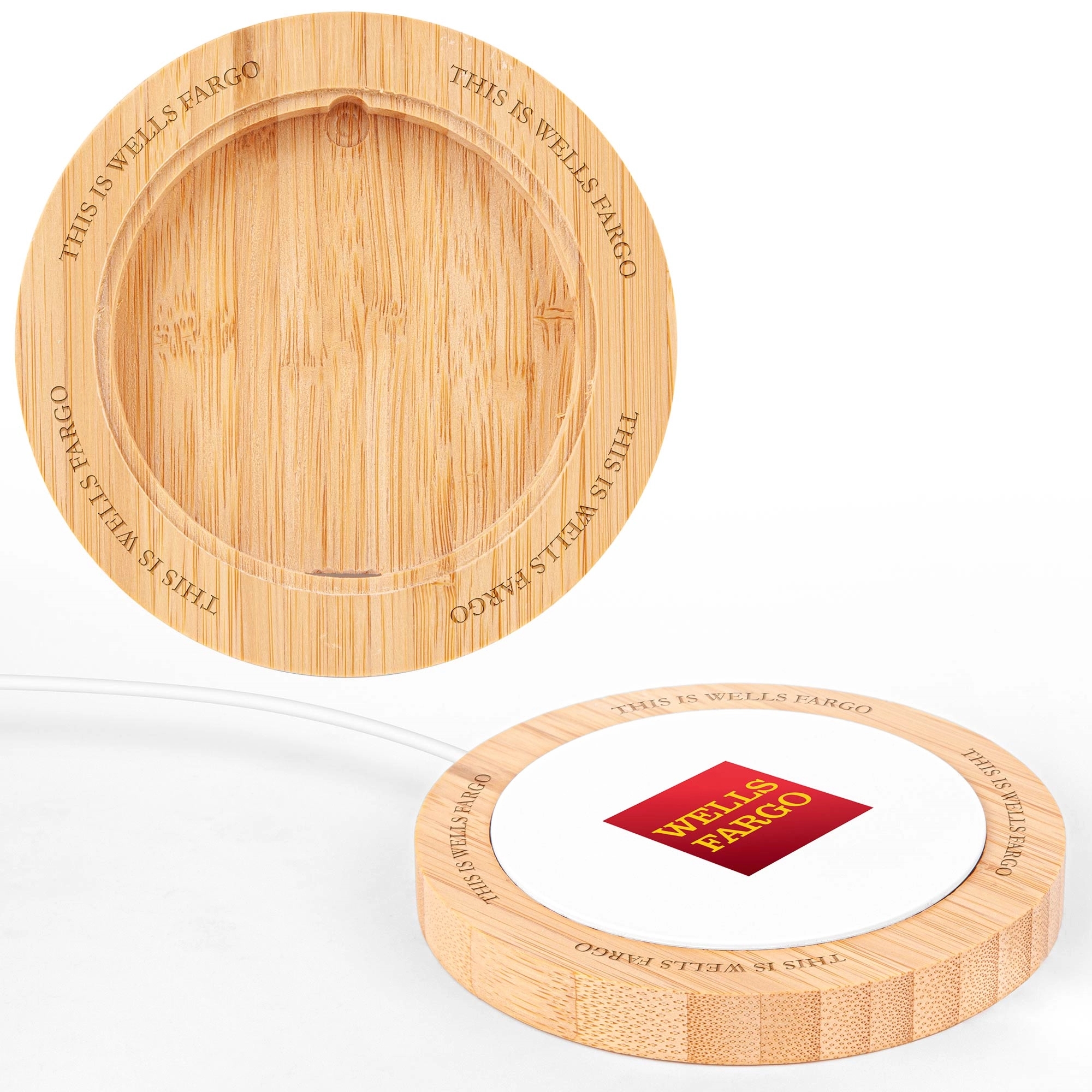 The Shreveport Wireless Charger and Bamboo Base 5