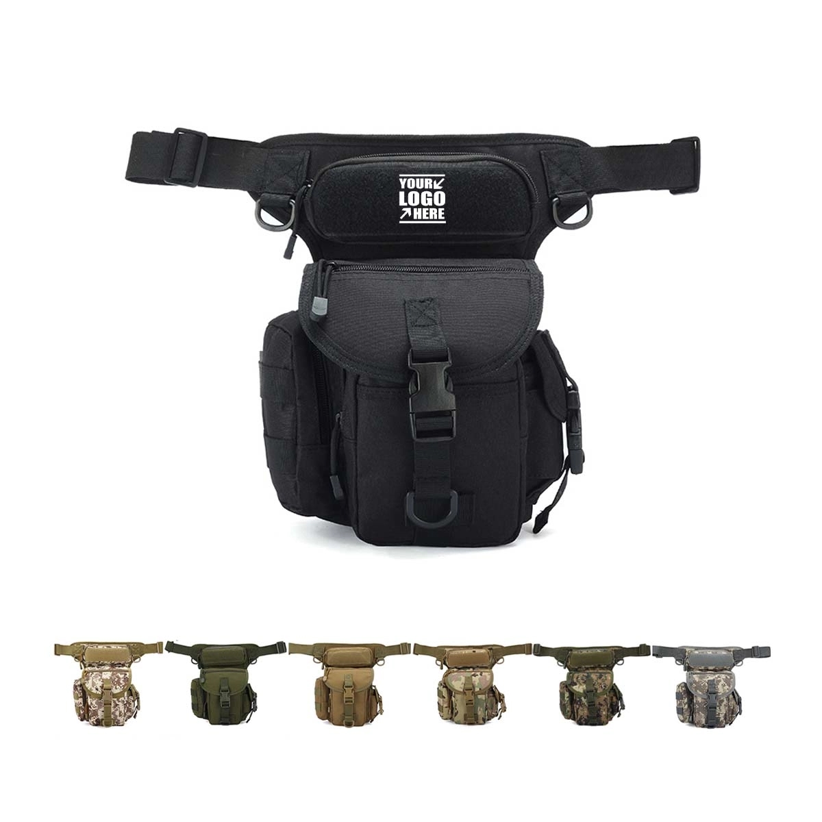 Tactical Drop Leg Pouch Waist Bag 3