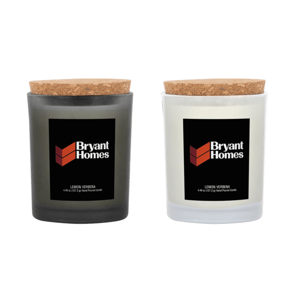 Niva Frosted 6oz Candle With Cork Lid
