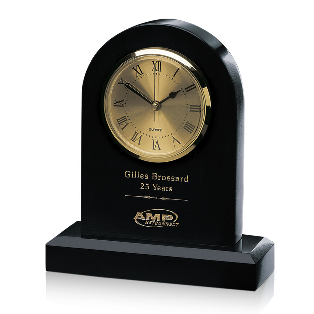 Marble Clock - 5" Arch 7