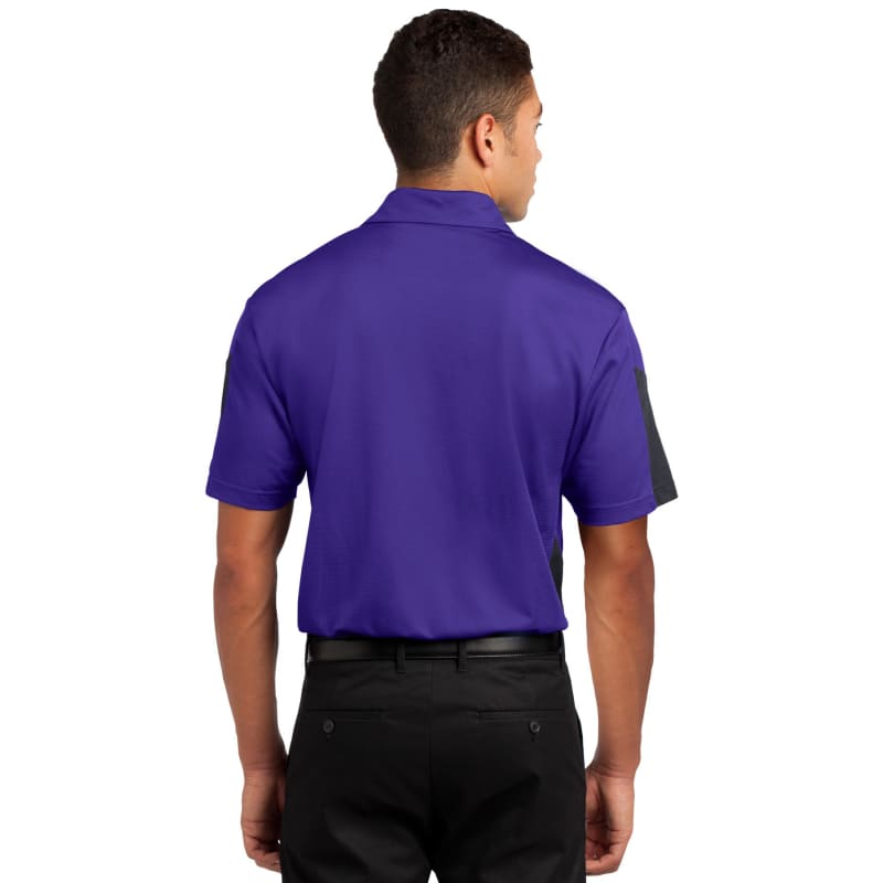 Sport-Tek PosiCharge Active Textured Colorblock Polo. 25