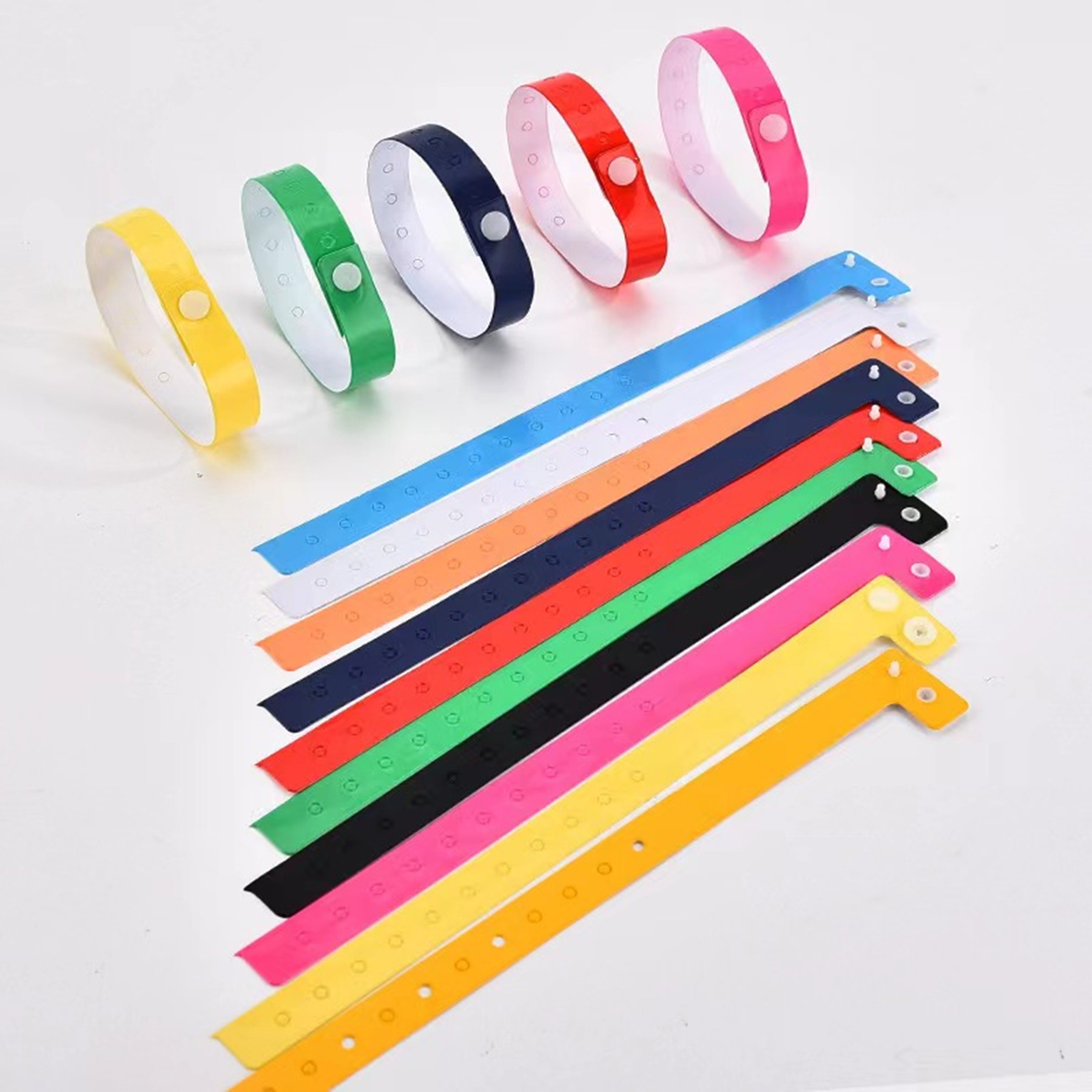 L Shaped PVC Wristbands 2