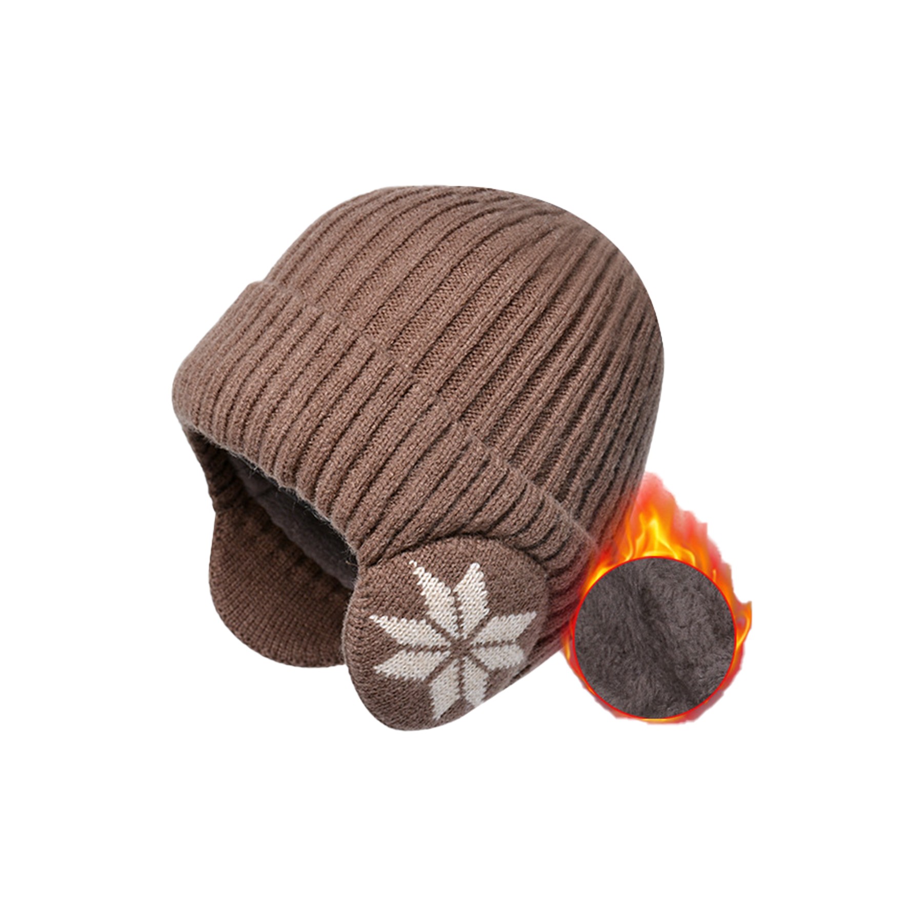Earmuff Knitted Beanie 8