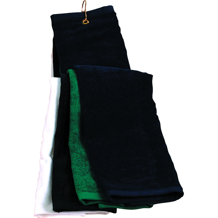 Turkish Trifold Colored Golf Towel 16" x 25" 2