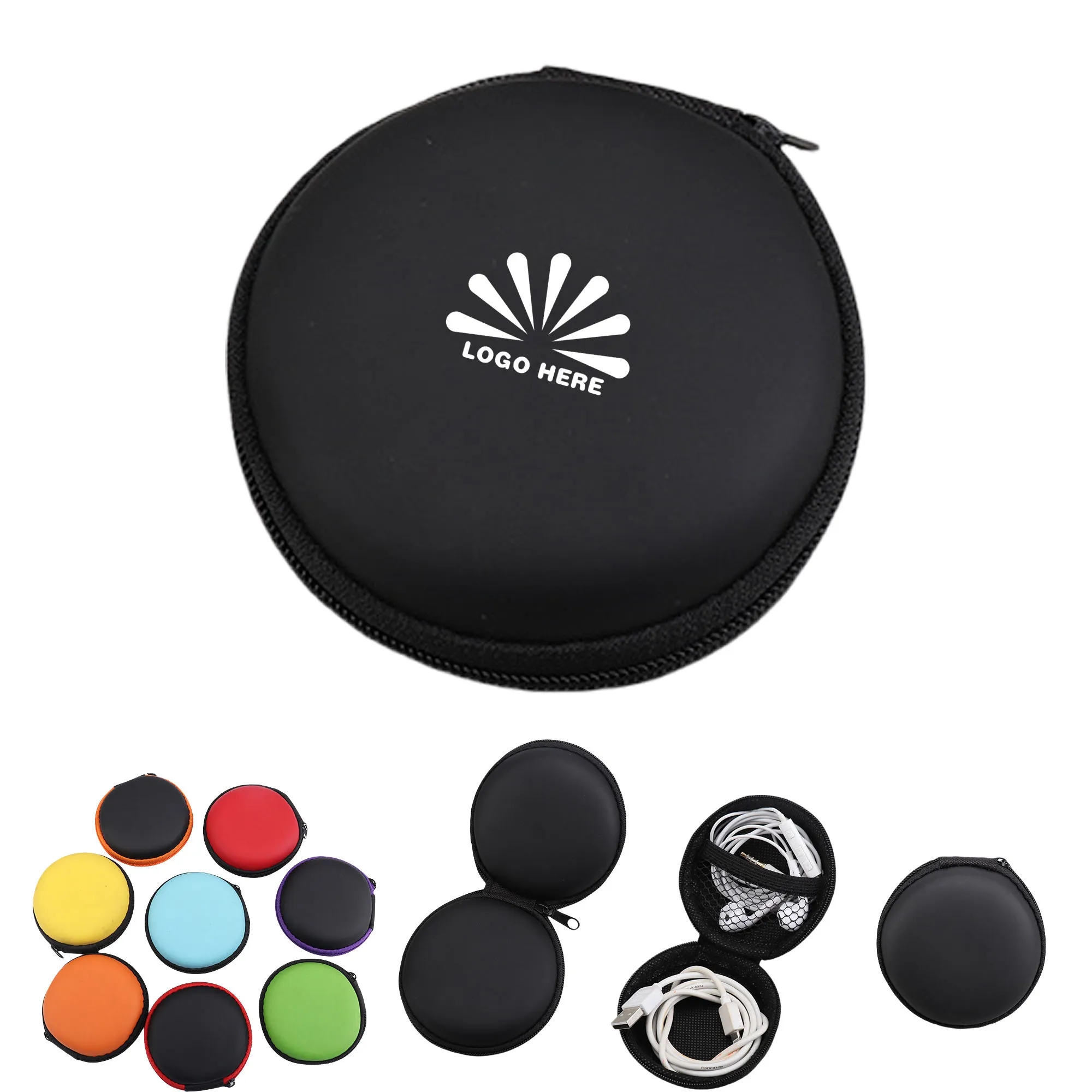 Round Headphone Case 2