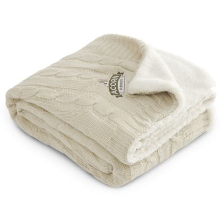 Field & Co.® Cable Knit Sherpa Blanket 88