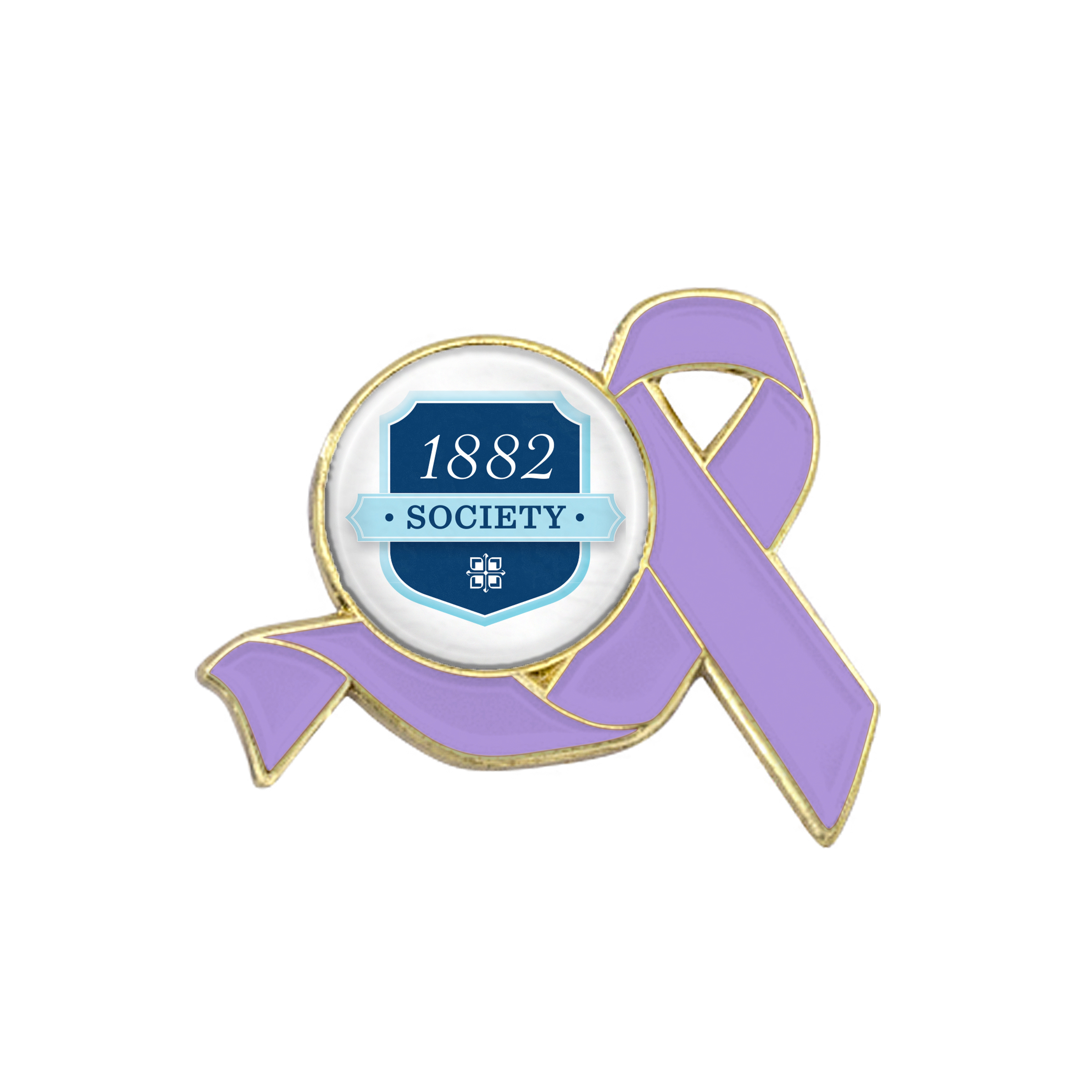 Awareness Ribbon Lapel Pins w/ Custom Logo 7