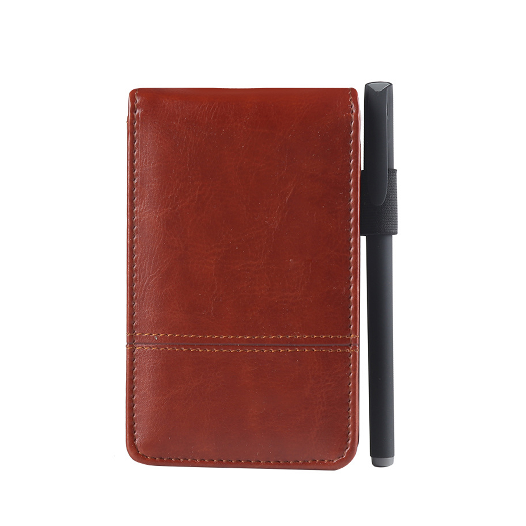 Embossed Pocket A7 PU Memo Notepad with Calculator 4