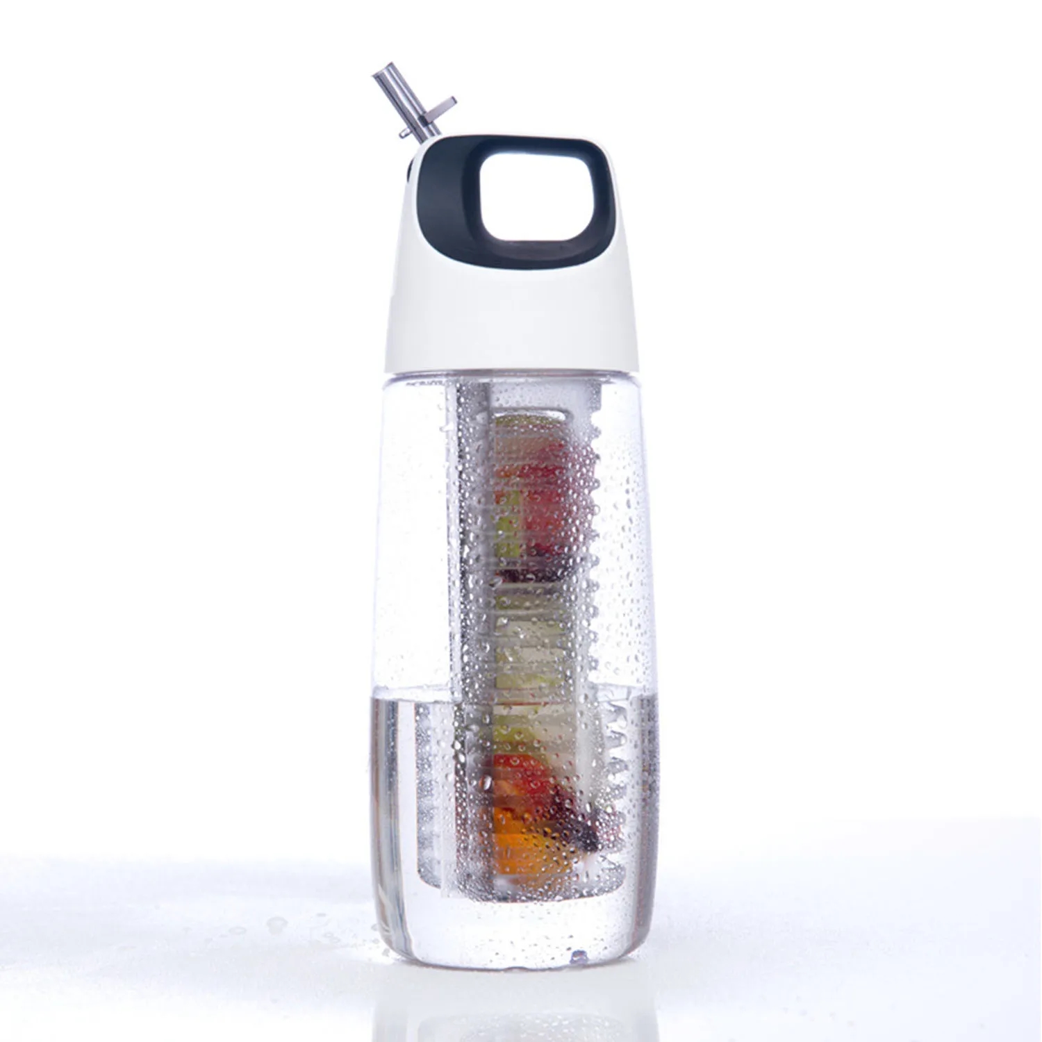 Fruit Water Bottle With Straw 3