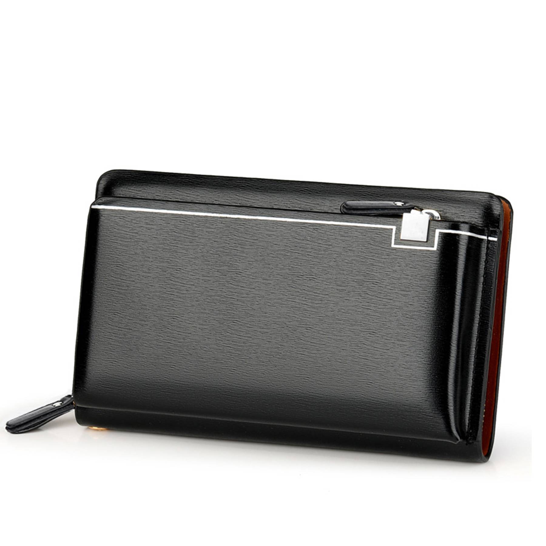 PU Leather Men's Handheld Purse 6